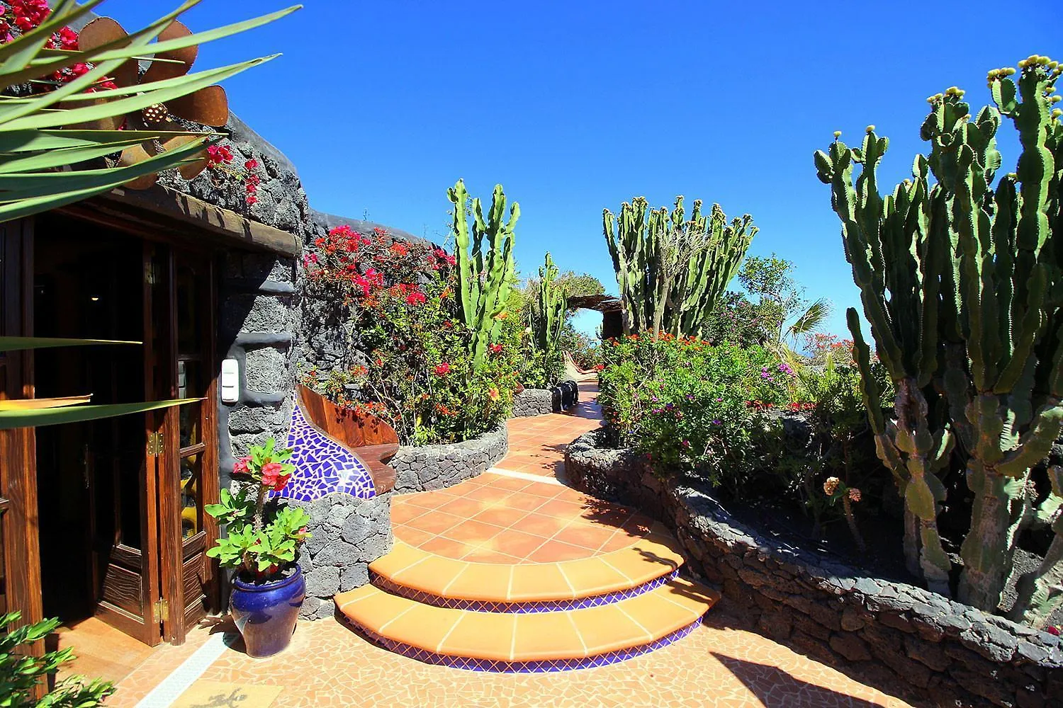 Holiday home Concha - Sonnenbett, Sauna, Traumhafter Meerblick, Beheizter Pool, Billiard, Tischtennis La Asomada  Spain